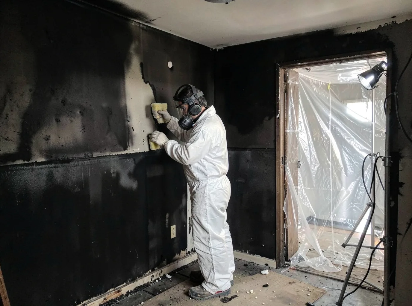 Fire Damage Restoration company in Winburne, PA
